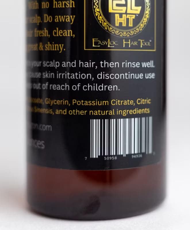Champú de Lujo para Locs EasyLoc Hair Tool | Diseñado para - Imagen 5