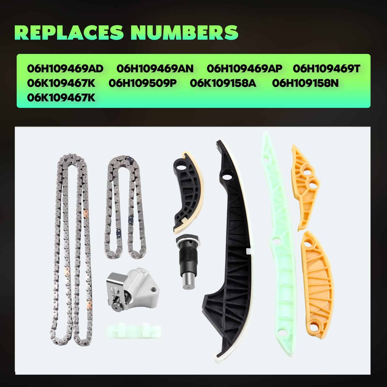 Kit de Cadena de Tiempo SCITOO adecuado para Audi A3 para - Imagen 5