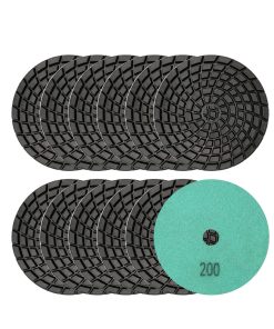 Juego de 12 Almohadillas de Pulido de Diamante SHDIATOOL de