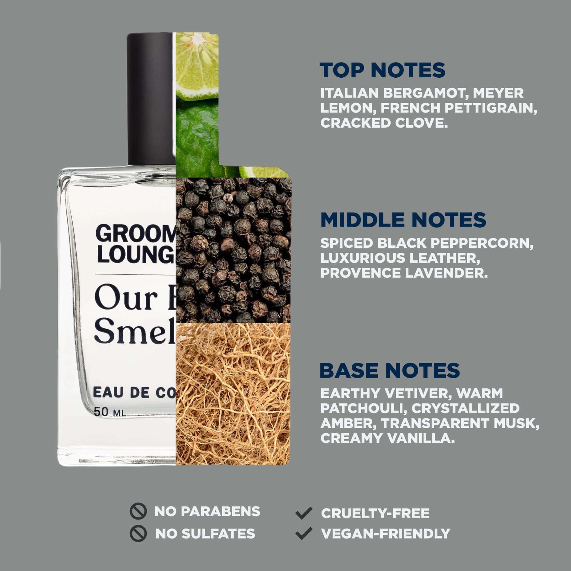 Colonia Grooming Lounge Our Best Smeller - Aroma Duradero - Imagen 3