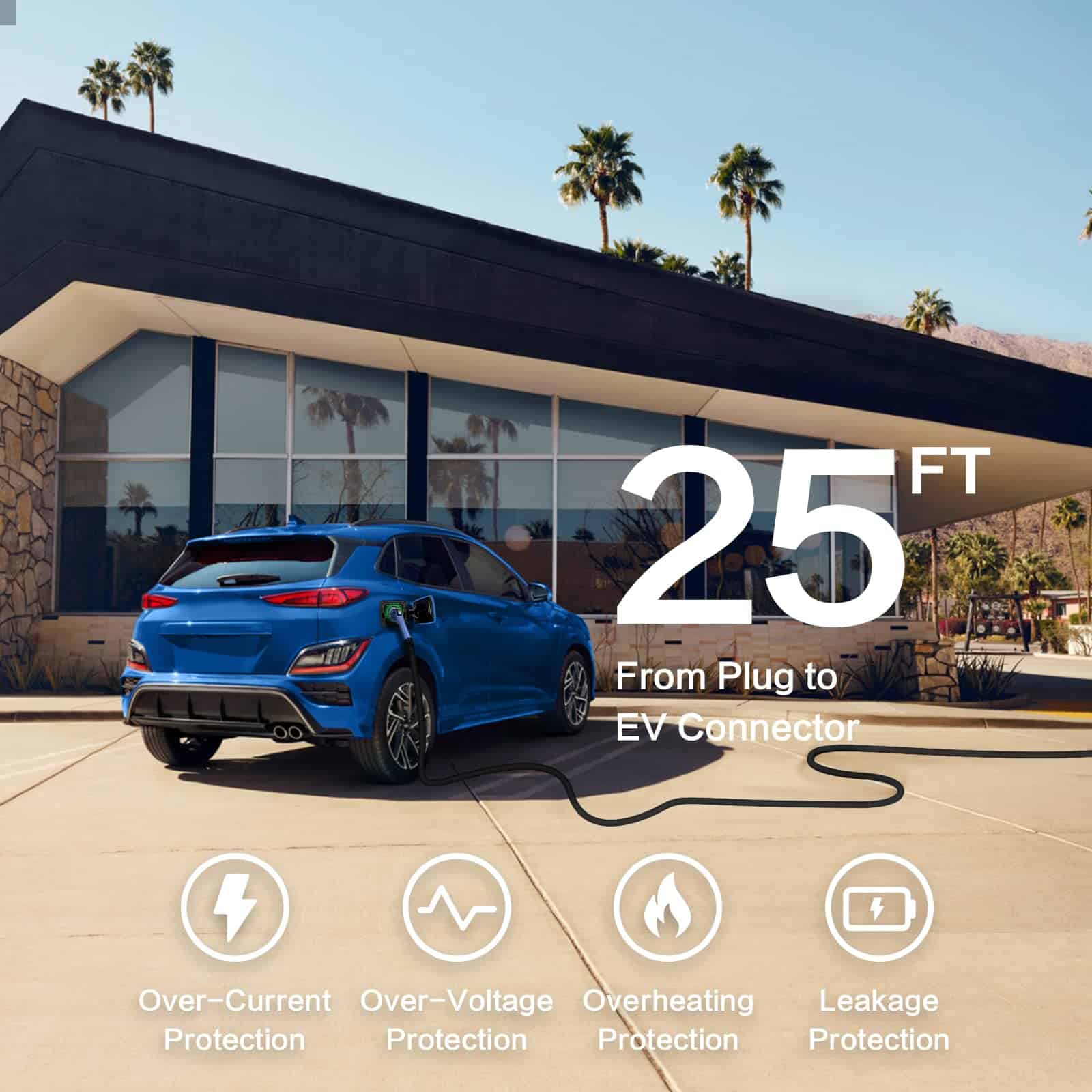 Cargador Portátil para Vehículos Eléctricos MUSTART Nivel 2 - Imagen 6