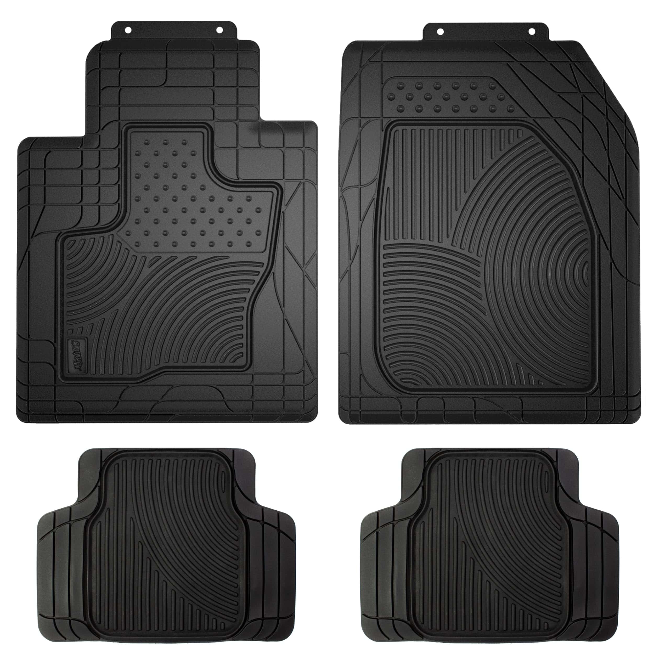 Tapetes de piso para SUV SmartFit de 4 piezas resistente a