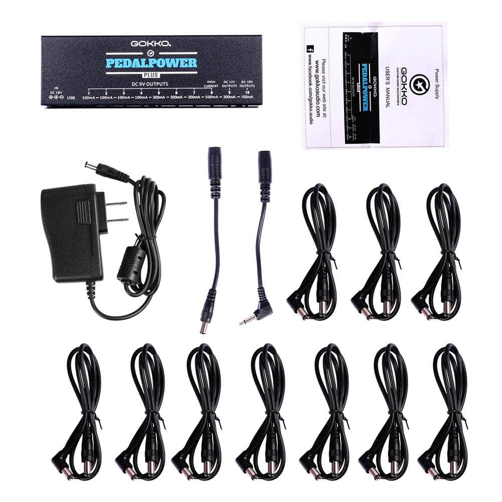 Fuente de Alimentación para Pedales GOKKO con 10 Salidas - Imagen 7