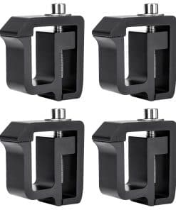 AA-Rack P-AC(4)-09 Set de 4 Abrazaderas de Aluminio para