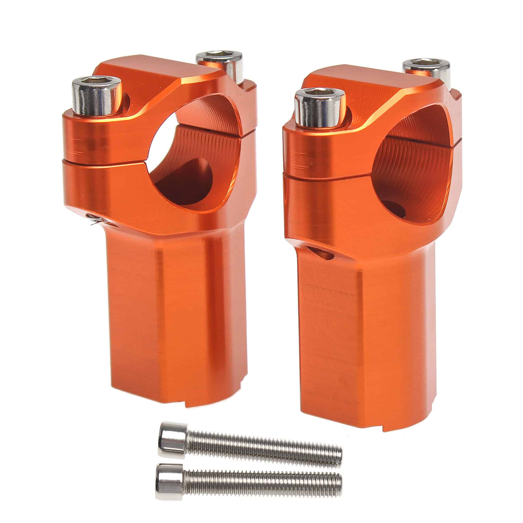 Elevadores de Manillar de 1/8" GIDIBII, Abrazaderas de