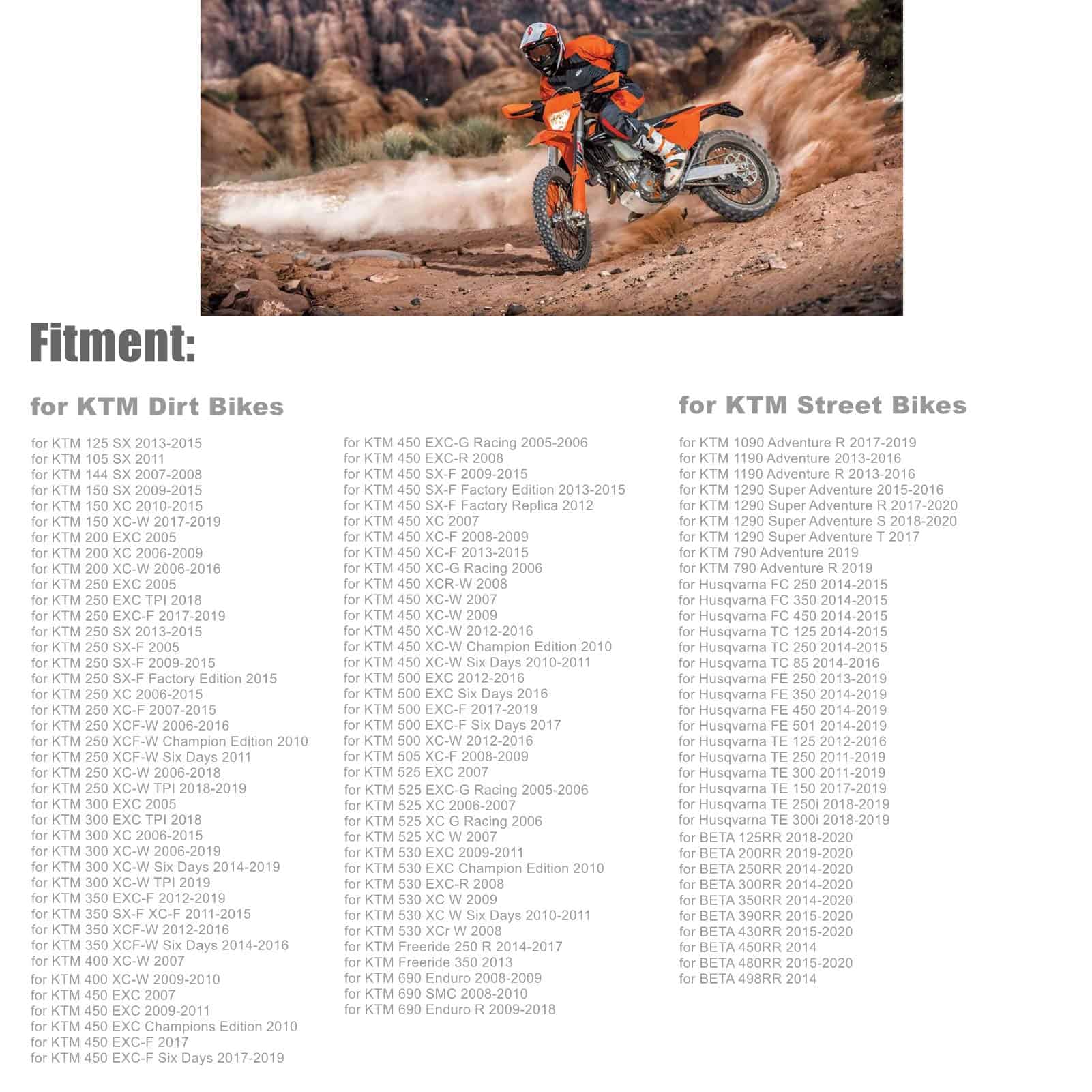 Elevadores de Manillar de 1/8" GIDIBII, Abrazaderas de - Imagen 8