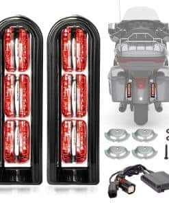 PSLER Luz de Acento LED para Saddlebag Trasero de