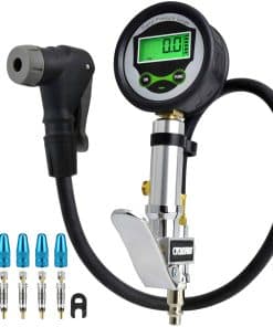 Inflador de Neumáticos de Bicicleta Digital con Medidor y