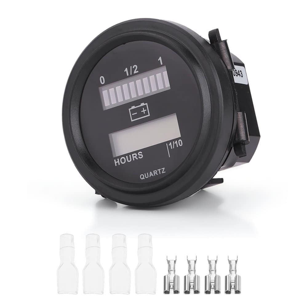 Medidor de batería para carro de 12V/24V/36V/48V/72V, - Imagen 8