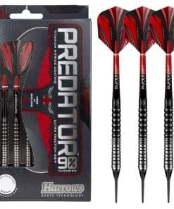 Juego de Dardos de Punta Blanda Harrows Predator � Hechos
