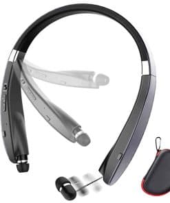 Audífonos Bluetooth plegables BEARTWO, ligeros auriculares