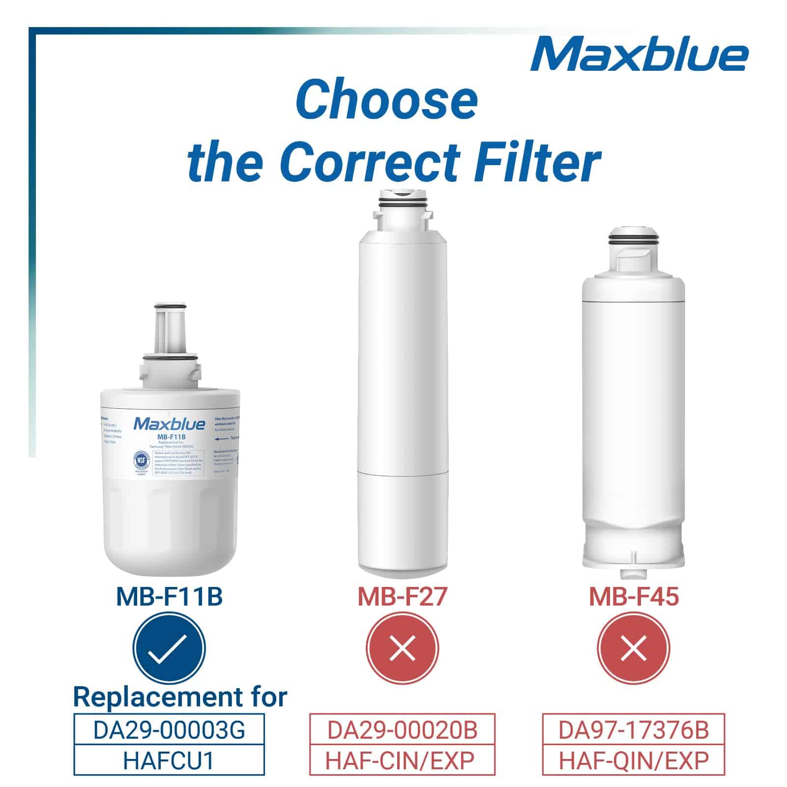 Filtro de agua para refrigerador Maxblue DA29-00003G, - Imagen 4