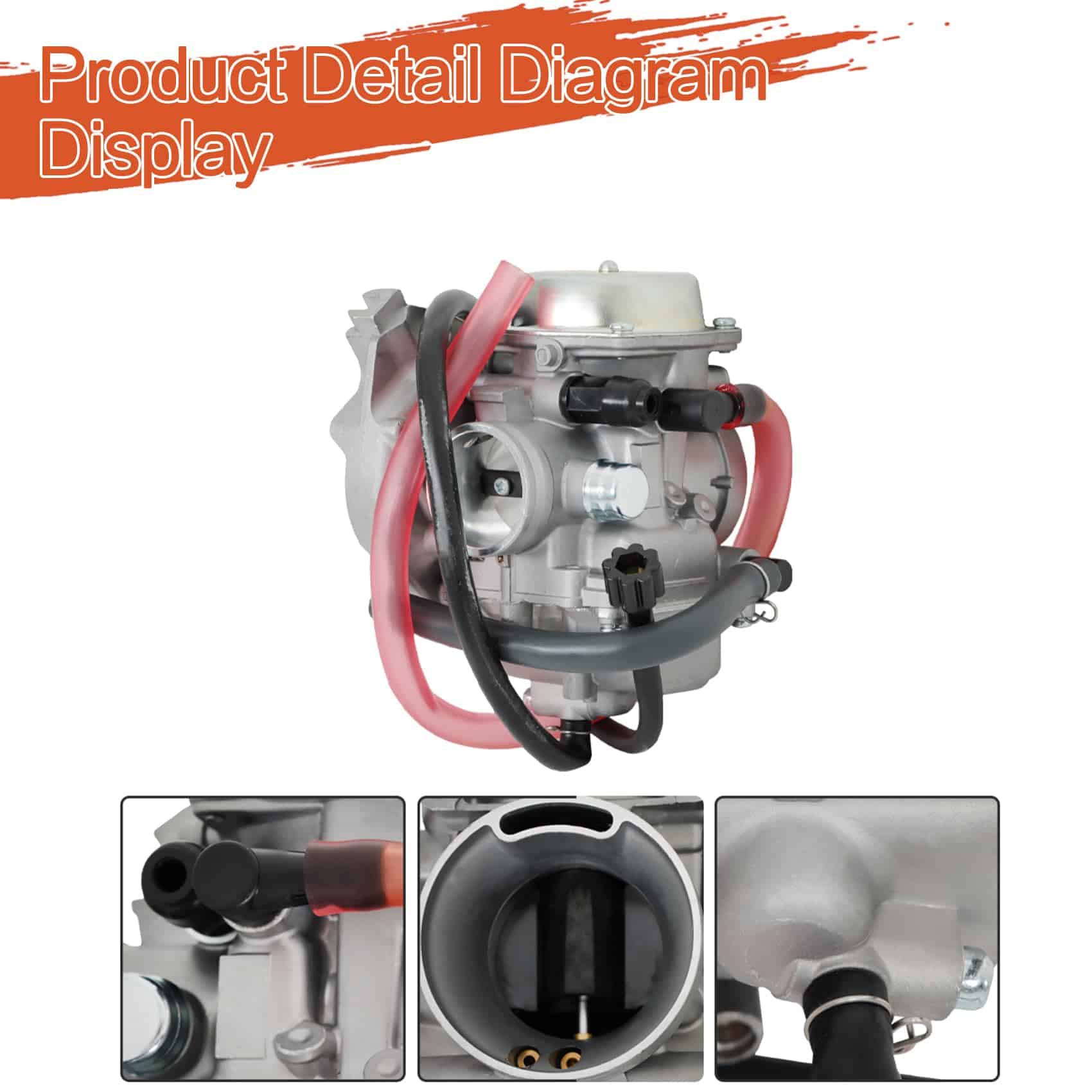 Carburador de Reemplazo para Arctic Cat 250 300 Carb 2x4 - Imagen 4