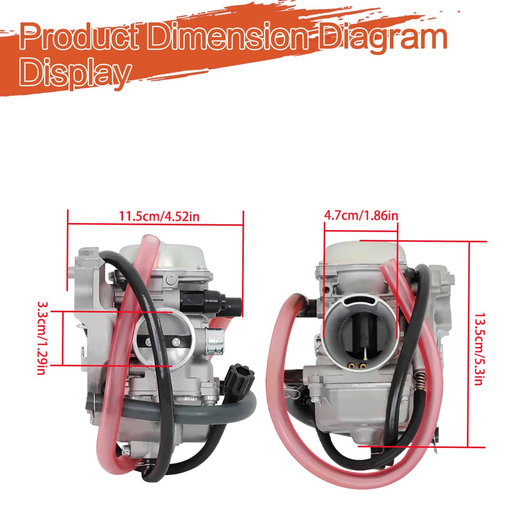 Carburador de Reemplazo para Arctic Cat 250 300 Carb 2x4 - Imagen 3