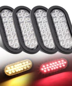 4 Pcs LedVillage 6 Pulgadas Luces Marcadoras de Remolque