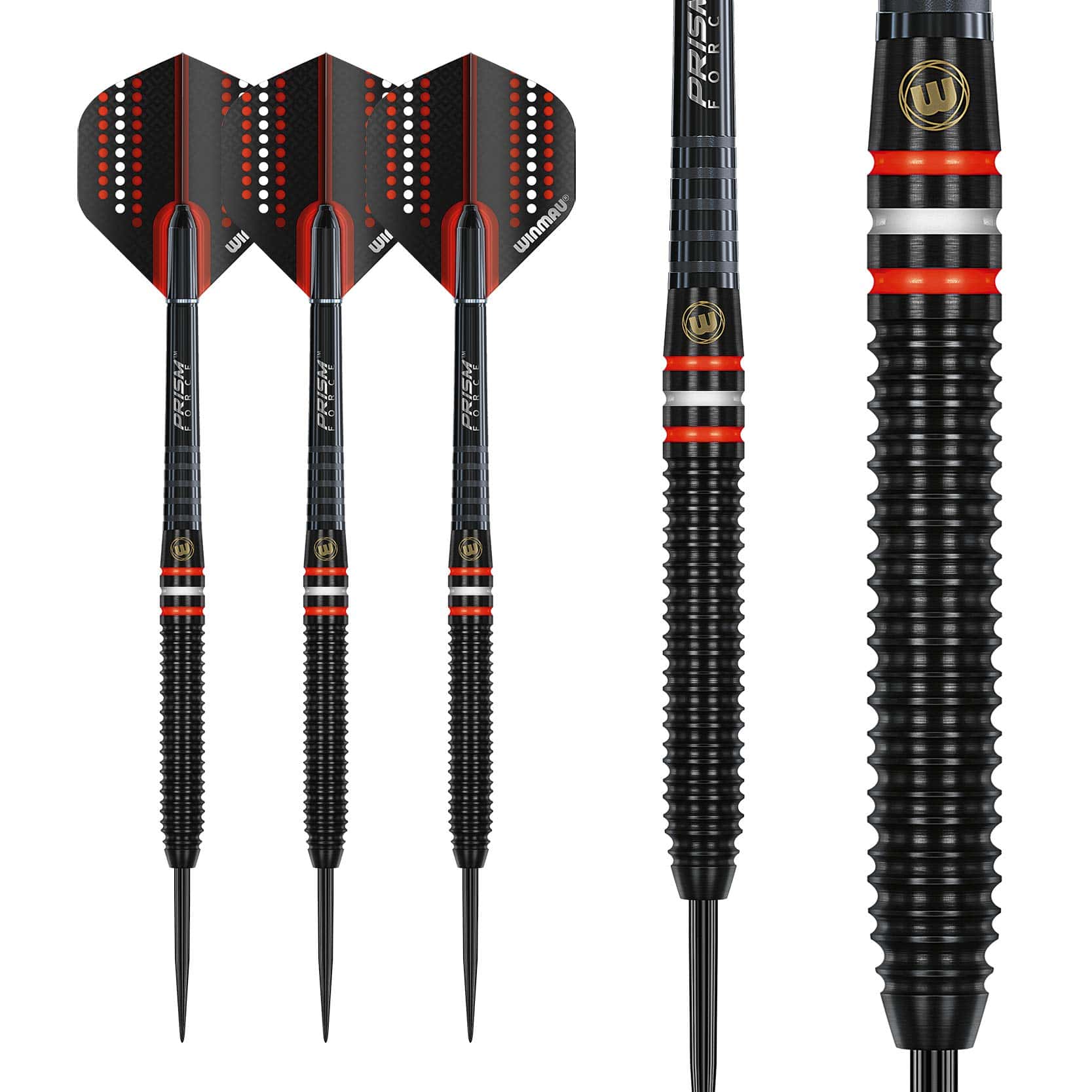 Set de Dardos Winmau Pro-Line Tungsten Steeltip 22 gr con - Imagen 7