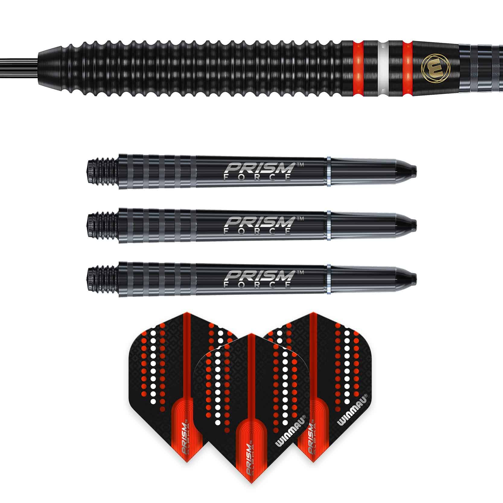 Set de Dardos Winmau Pro-Line Tungsten Steeltip 22 gr con - Imagen 4