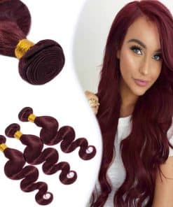 Extensiones de Cabello Virgen Peruano Ondulado #99J