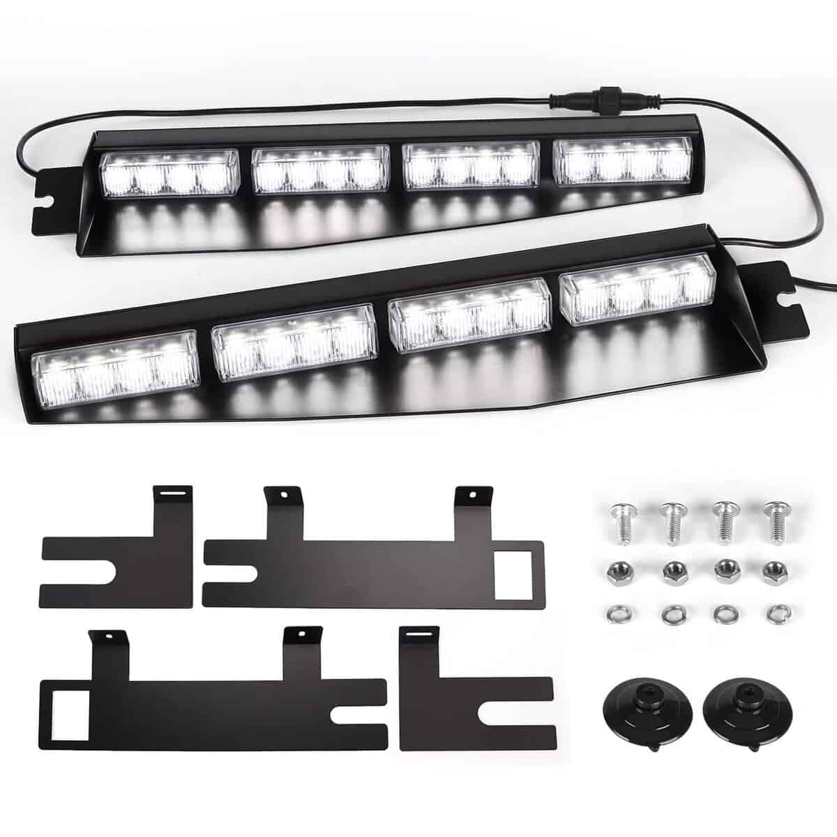 ASPL 32LED Luces de Visera 26 Patrones de Destellos
