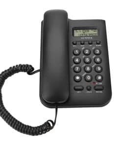 Teléfono por cable Pomya, teléfono con cable de escritorio