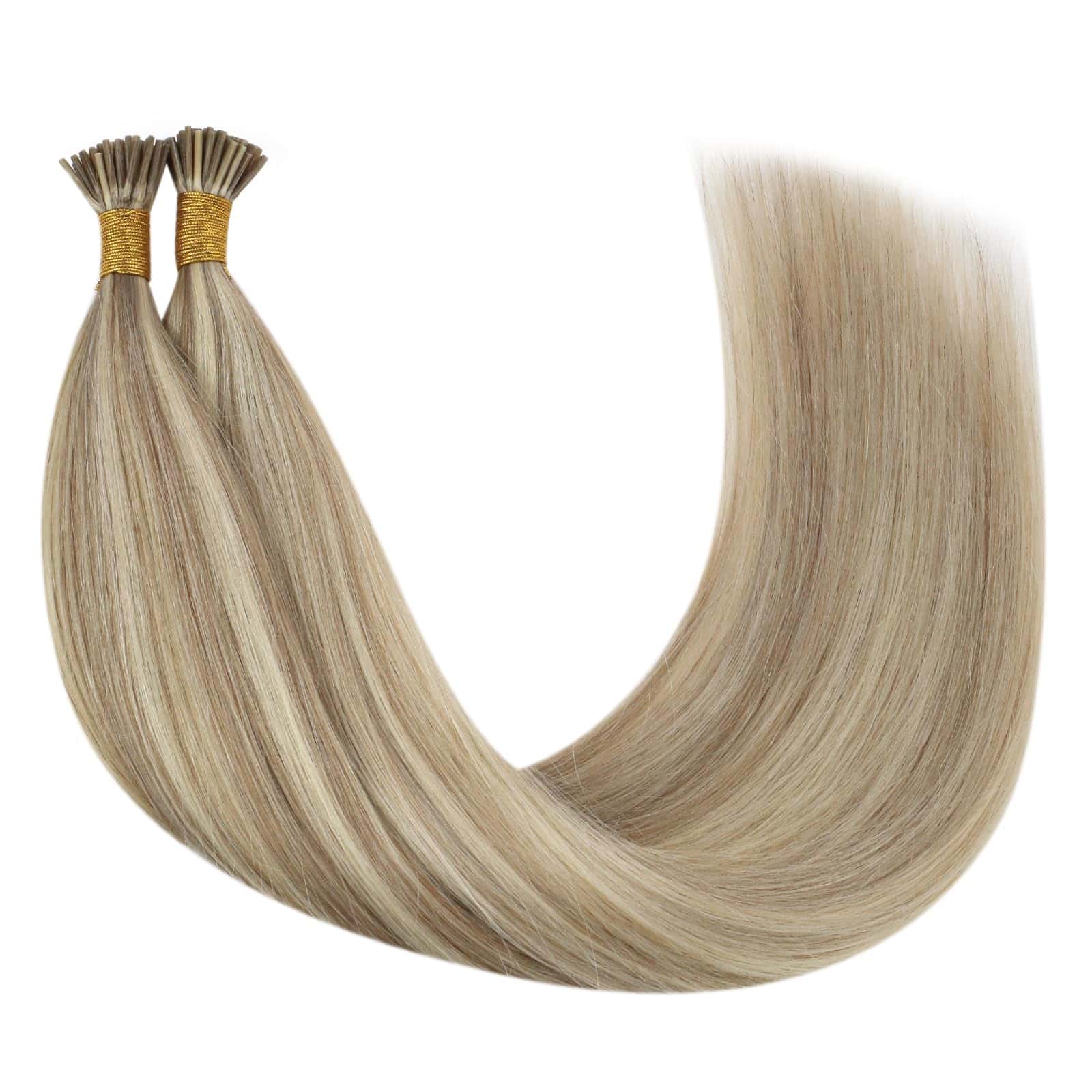 YoungSee Extensiones de Cabello Humano Itip Rubias - Imagen 8