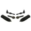 Kit de dirección delantera de 6 piezas enlace de barra de