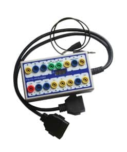 Detector de Protocolo de Diagnóstico OBDII y Caja de