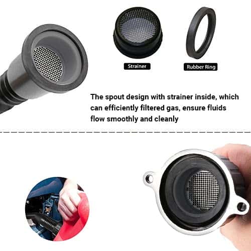 Reemplazo de Boquilla Universal para Bidón de Gasolina KP - Imagen 4