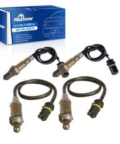 MAXFAVOR 4Pcs Sensor de Oxígeno Arriba y Abajo Ajuste para