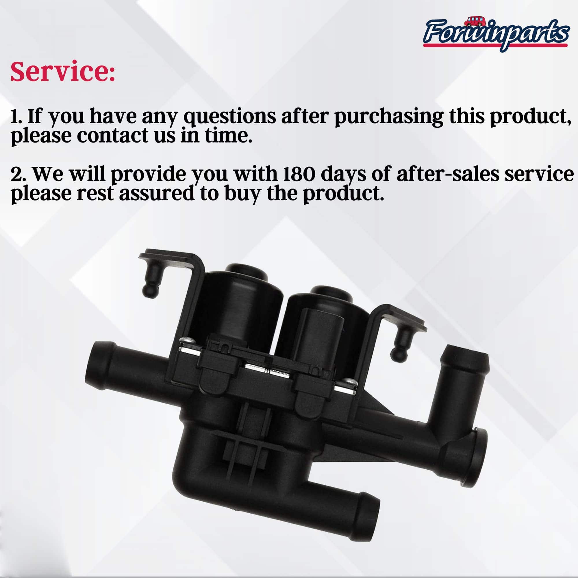 Válvula de control de calefacción Forwinparts para BMW F10 - Imagen 7