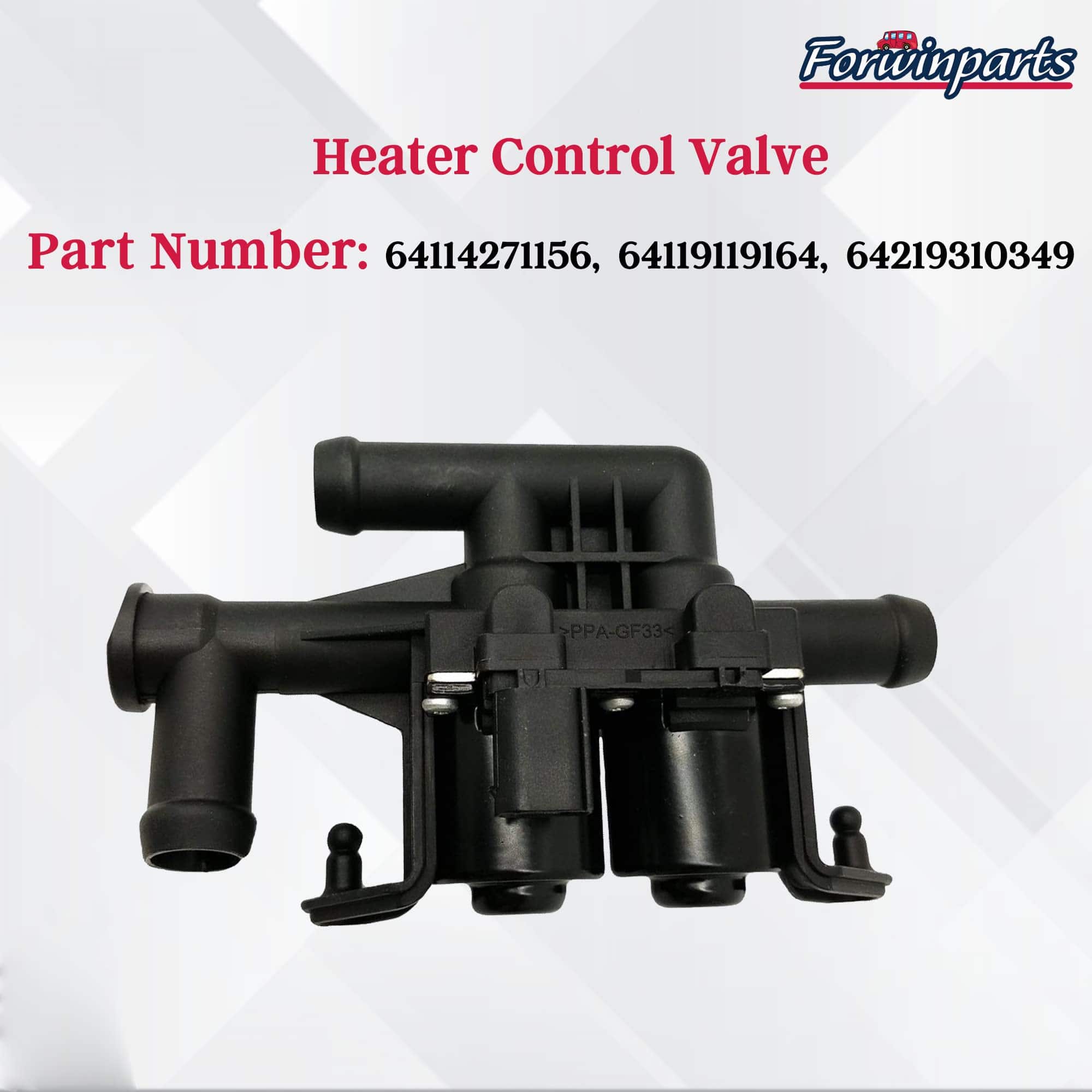 Válvula de control de calefacción Forwinparts para BMW F10 - Imagen 3