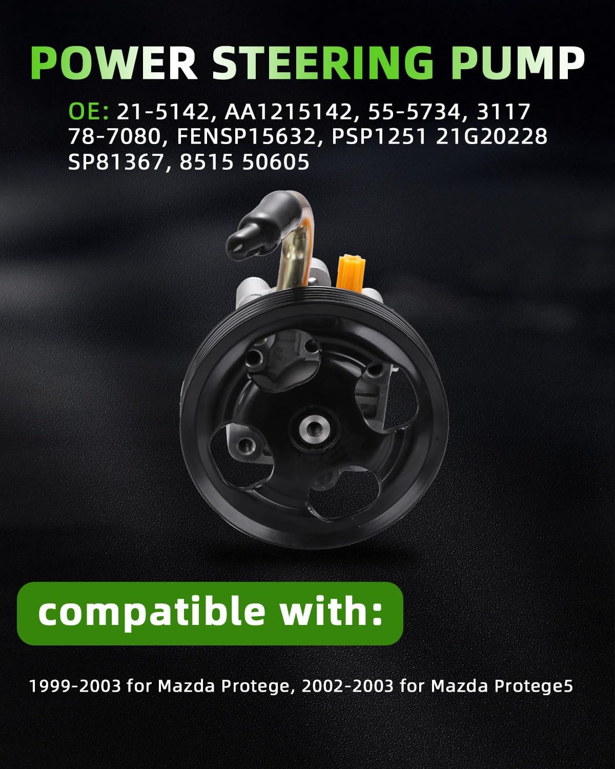 Bomba de dirección asistida SCITOO compatible con 1999 2000 - Imagen 6