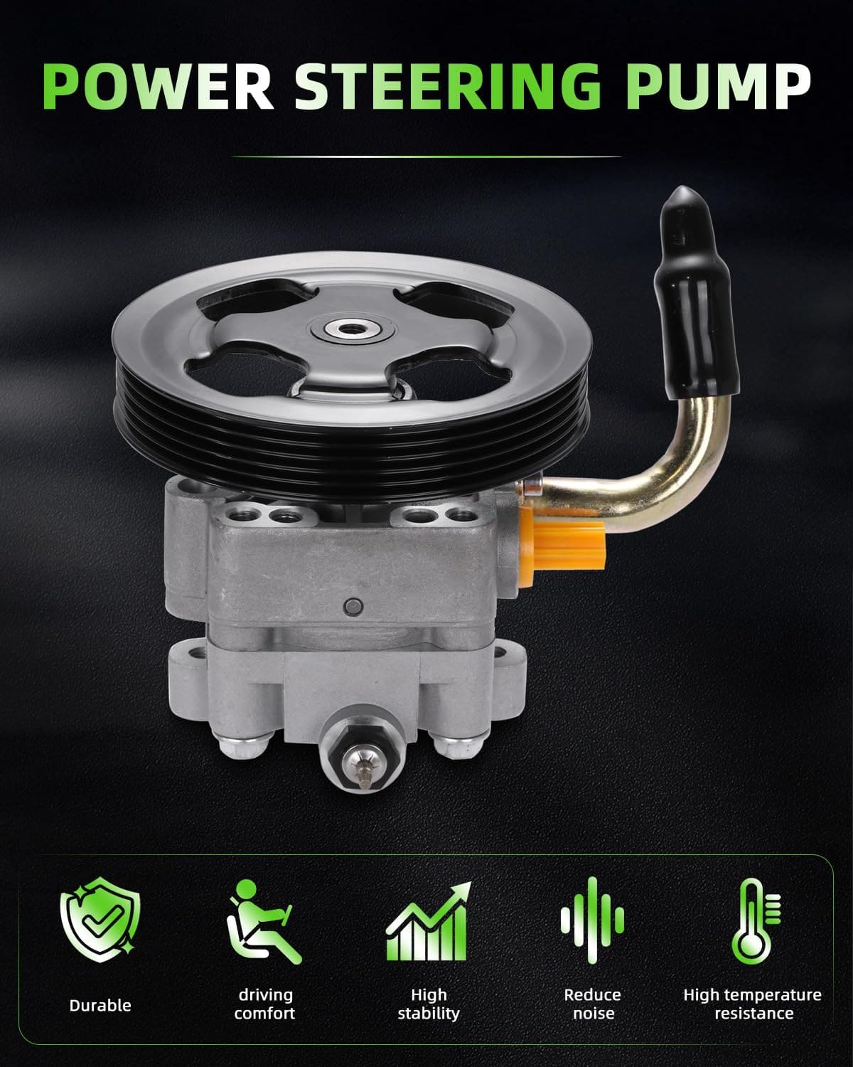 Bomba de dirección asistida SCITOO compatible con 1999 2000 - Imagen 4