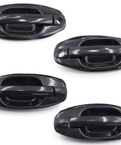 4Pcs Par Manija de Puerta Exterior Delantera Trasera