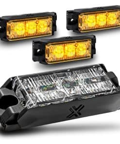 LAMPHUS 4pc NanoFlare 3.5" 3W Luces de Advertencia