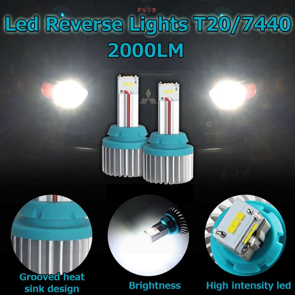 OPP ULITE 7440 Bombillas LED para Luces de Reserva 2400LM - Imagen 4