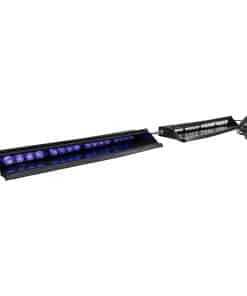 Barra de Luz SolarBlast 48W AZUL BLANCO LED Estroboscópica