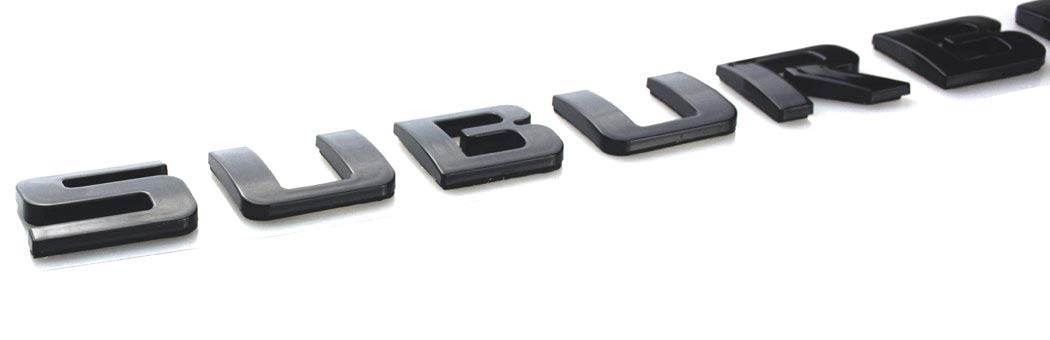 Emblemas de letras 3X para Suburban de Aimoll ABS Insignia - Imagen 3
