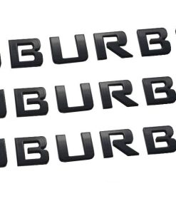 Emblemas de letras 3X para Suburban de Aimoll ABS Insignia