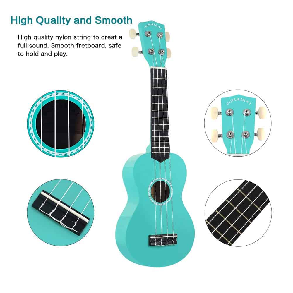 Ukelele Soprano POMAIKAI para Principiantes Guitarra - Imagen 4