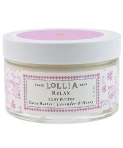 LOLLIA Crema Corporal Relajante 5.5 oz - Fragancia Lavanda
