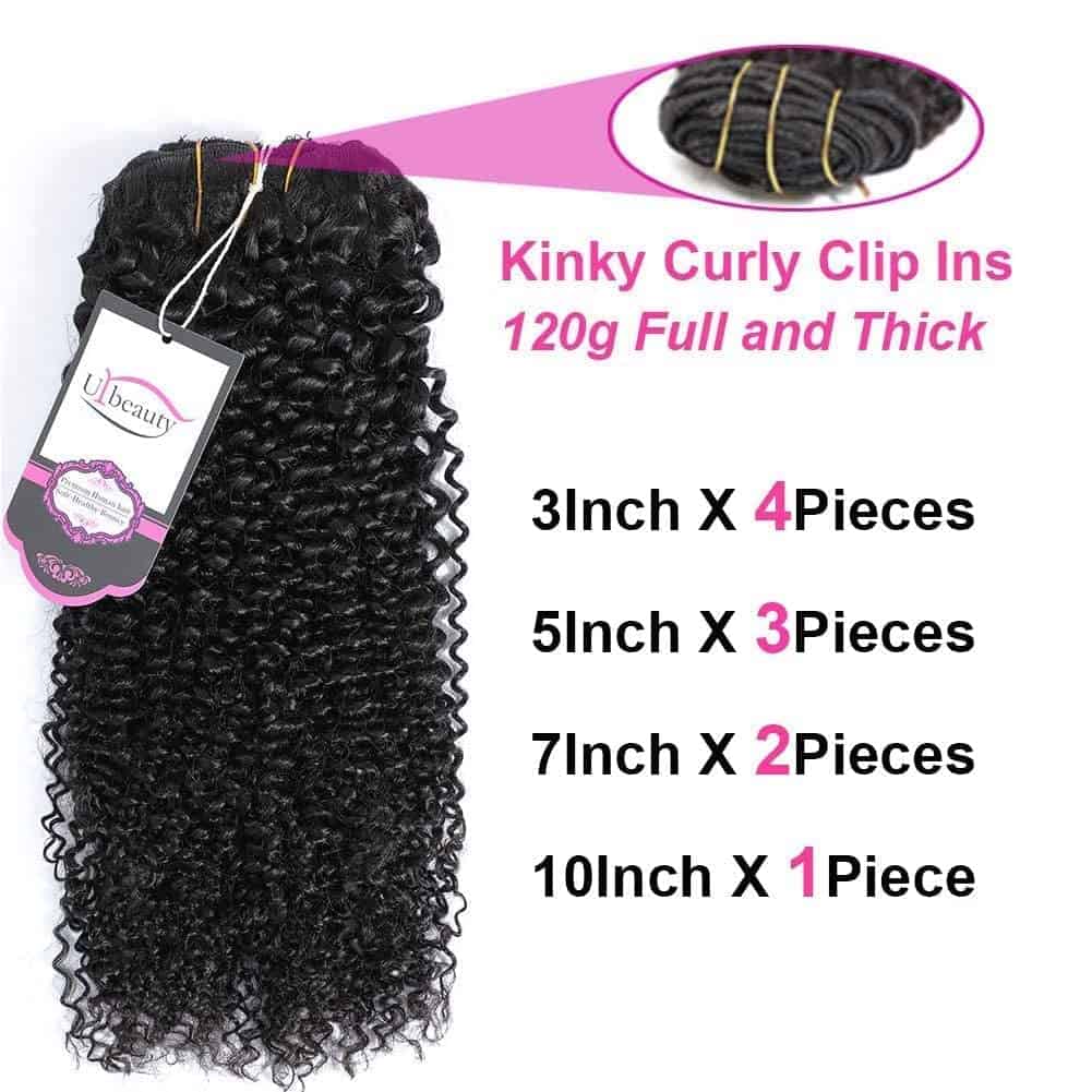 Extensiones de Cabello Rizado Kinky Curly de 12 Pulgadas - Imagen 3