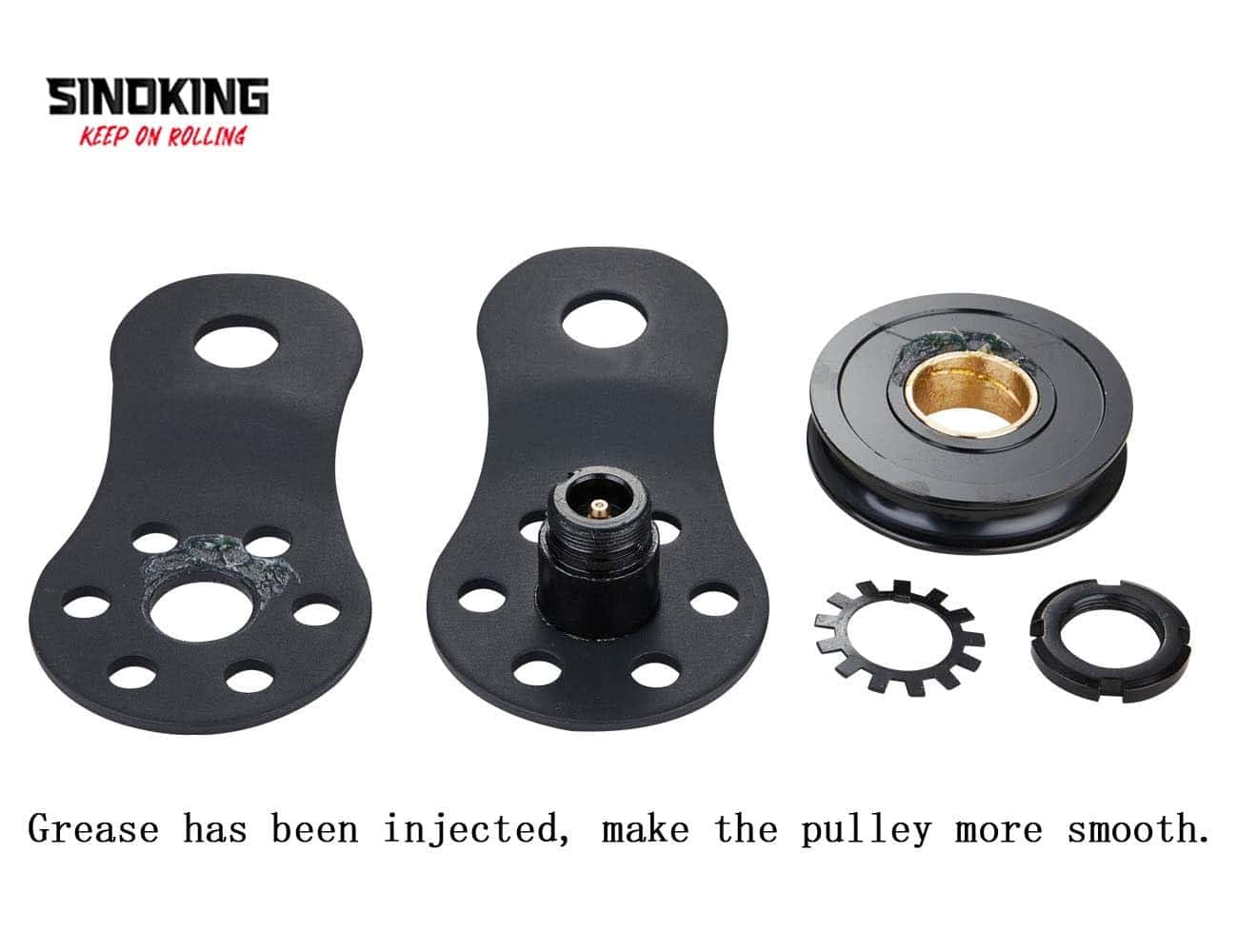 SINOKING Polea de Arrastre para Winche 22000lbs/10T de - Imagen 4