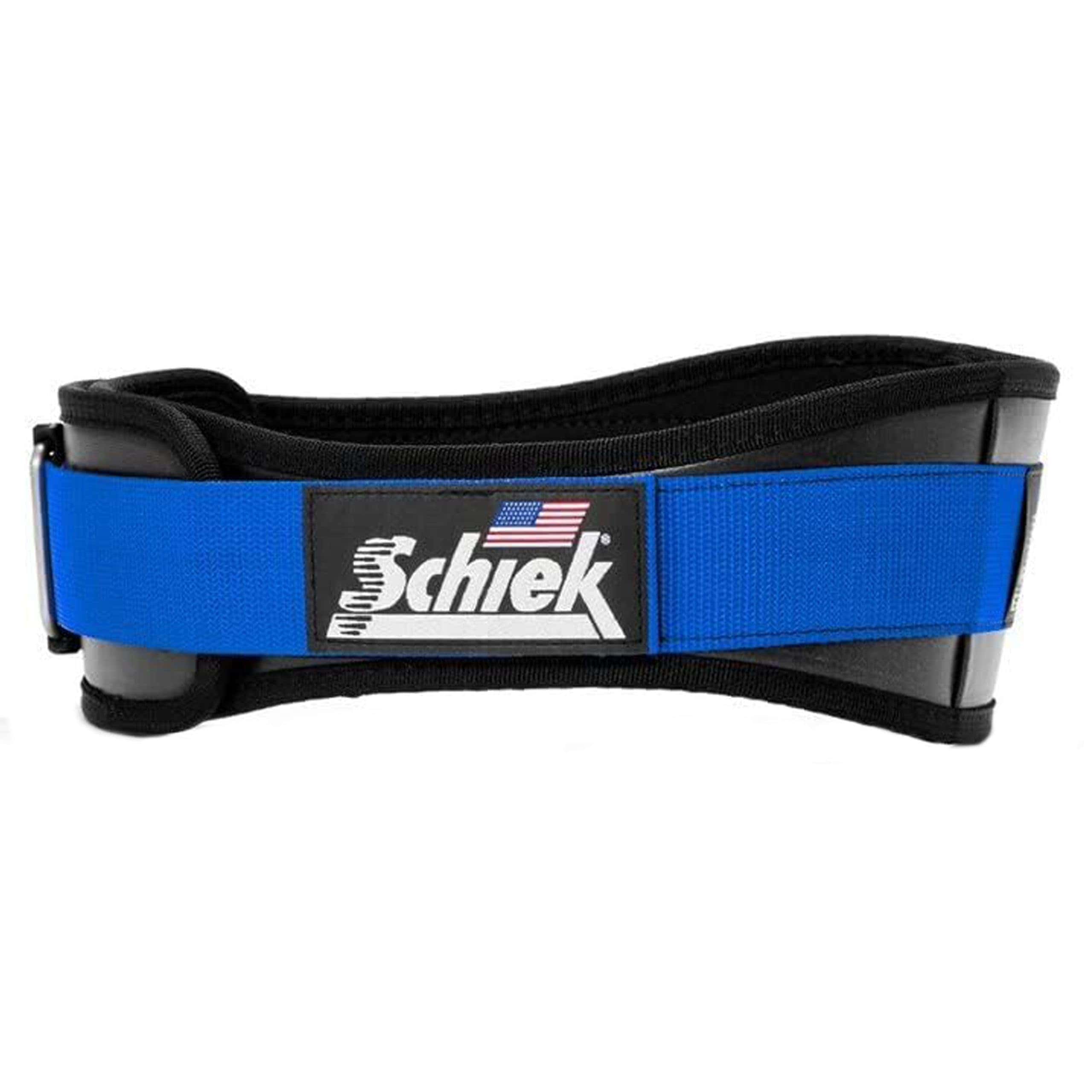Cinturón de Levantamiento de Potencia Schiek -Azul