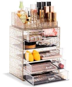 Organizador de Maquillaje y Joyería Claro Sorbus -