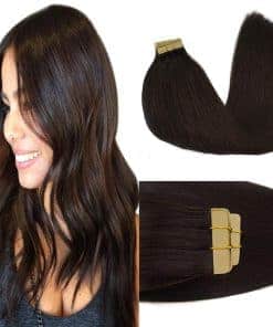 Extensiones de Cabello Humano GOO GOO, Color #2 Marrón