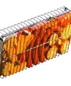 Canasta de Grill KANKA de Acero Inoxidable 100% - Perfecta