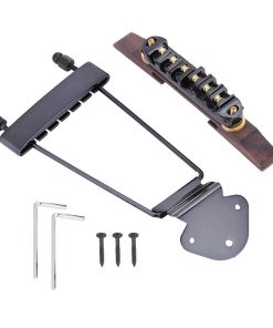 Puente de Guitarra Tailpiece, Puente de Base de Palo de