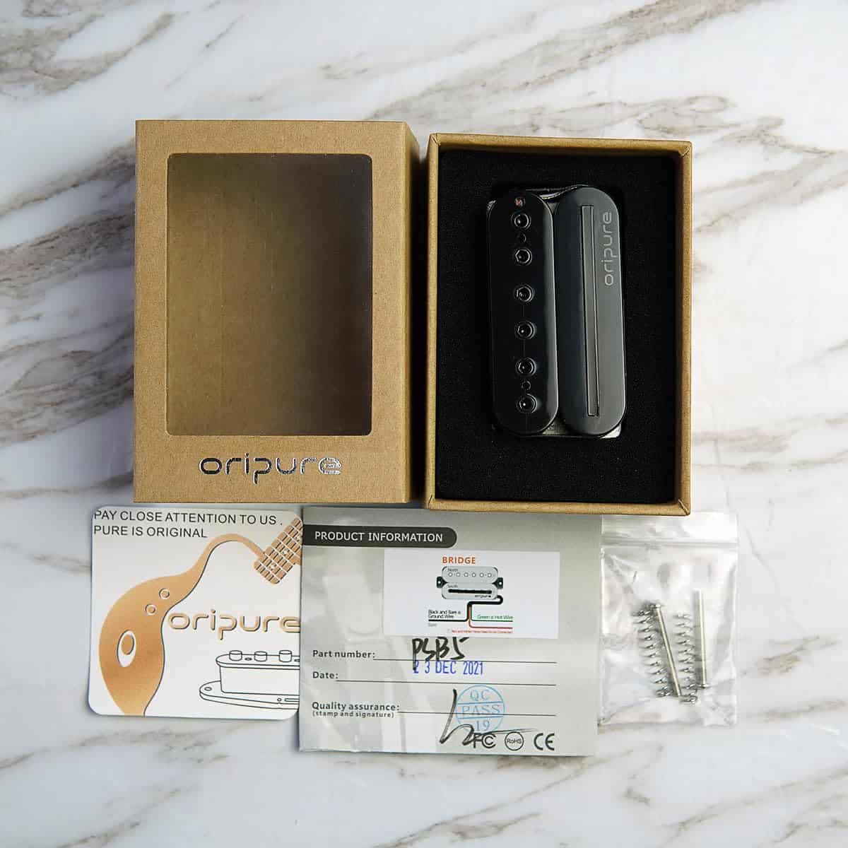 Pastillas Humbucker de Puente Oripure Alnico 5 para - Imagen 9