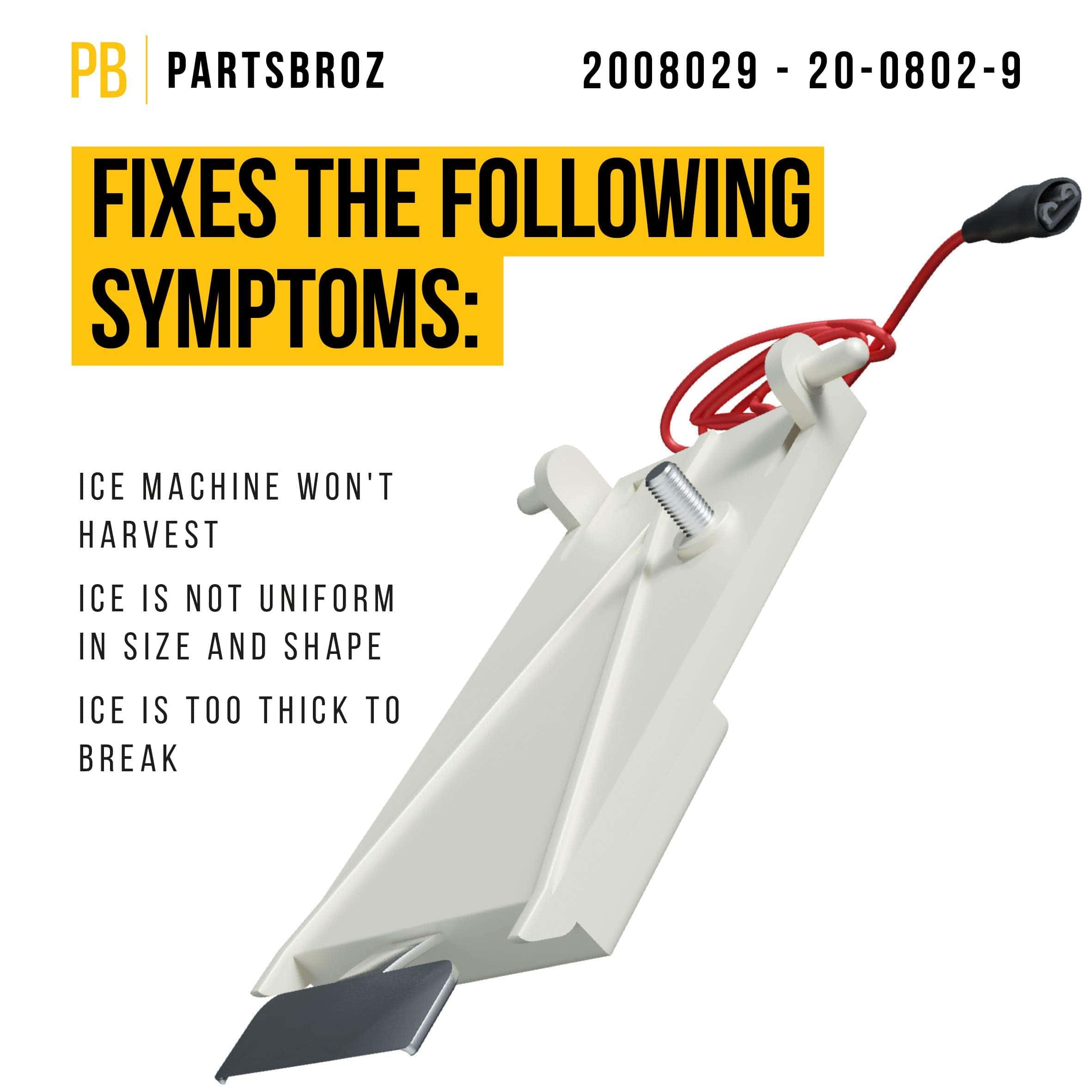 Sonda de control de grosor de hielo PartsBroz 2008029 - - Imagen 4